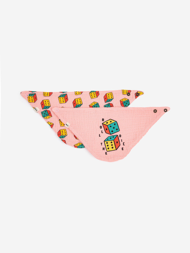 Roll the Dice bib set