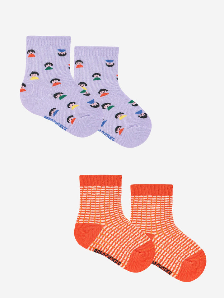 Game Pawns all over short socks pack