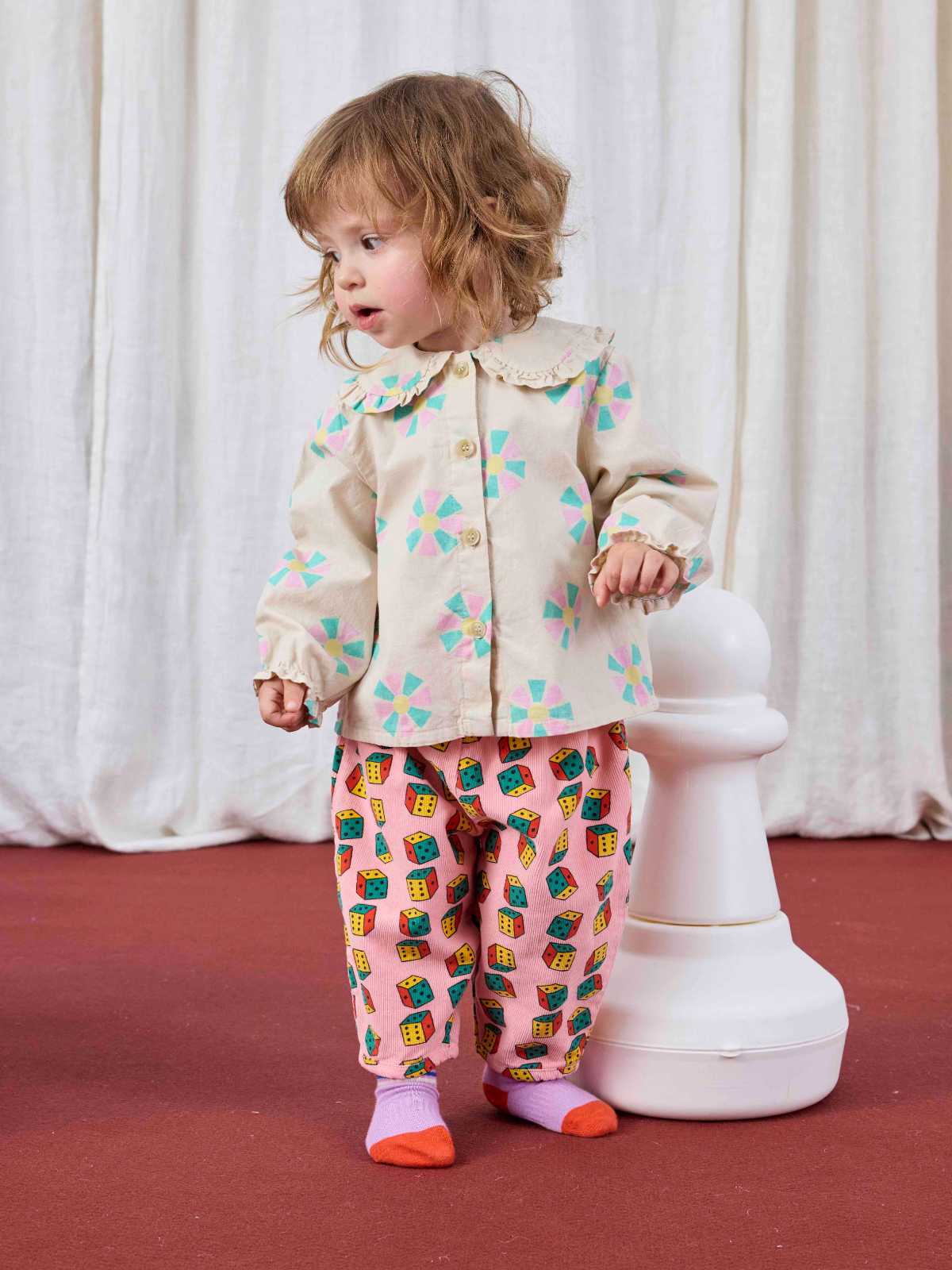 Kaleidoscope all over blouse