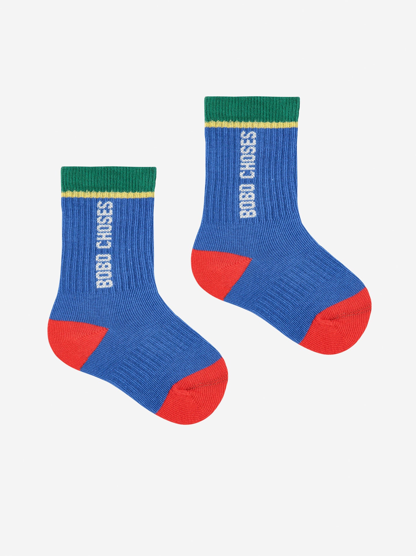 Bobo Choses カラーブロックロングソックス