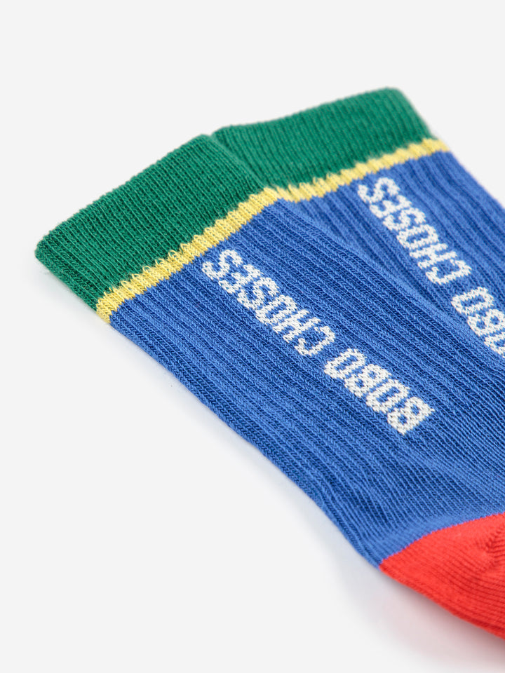 Bobo Choses color block long socks