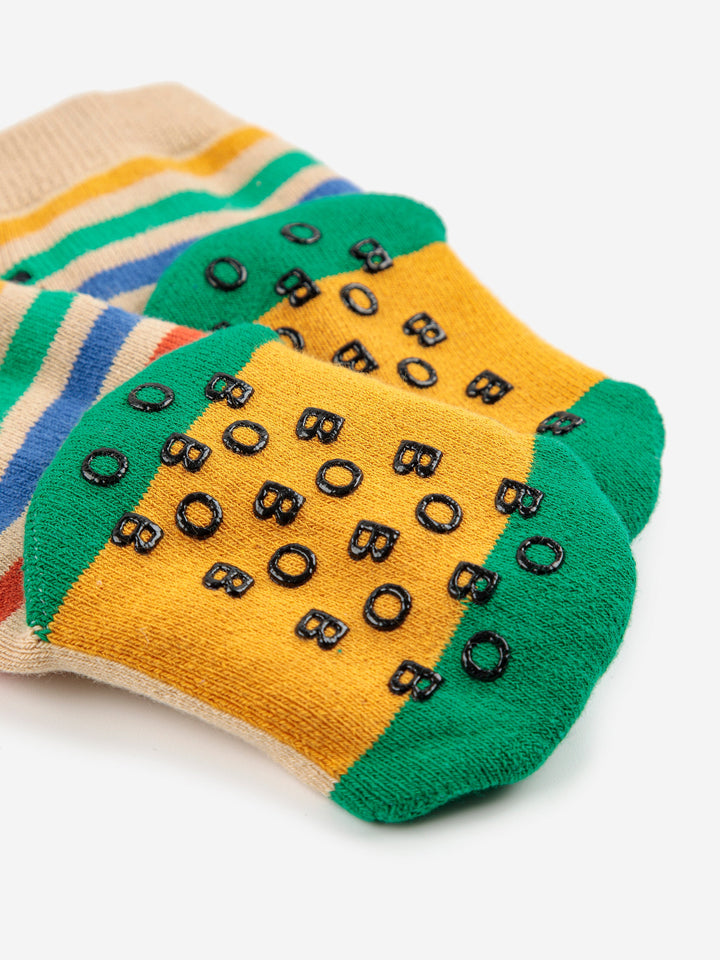 Stripes anti-slip socks