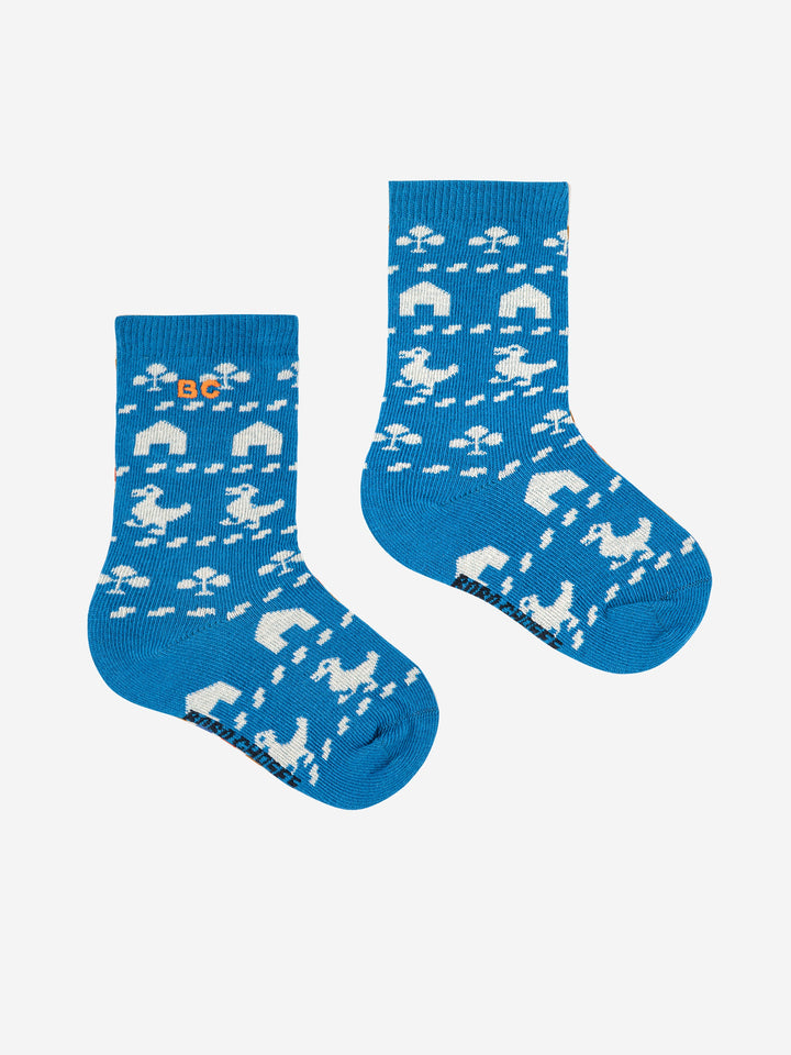 Bobo Choses Farm long socks pack x2