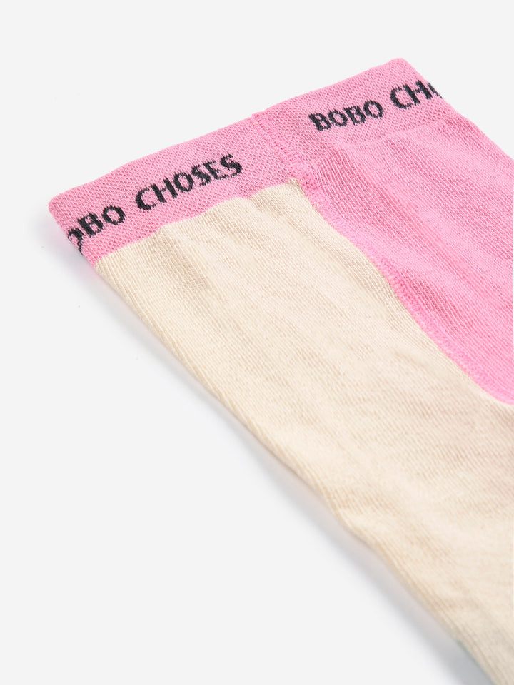 Bobo color block tights