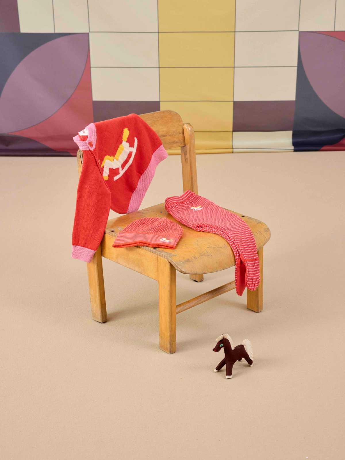 Rocking Horseニットビーニー