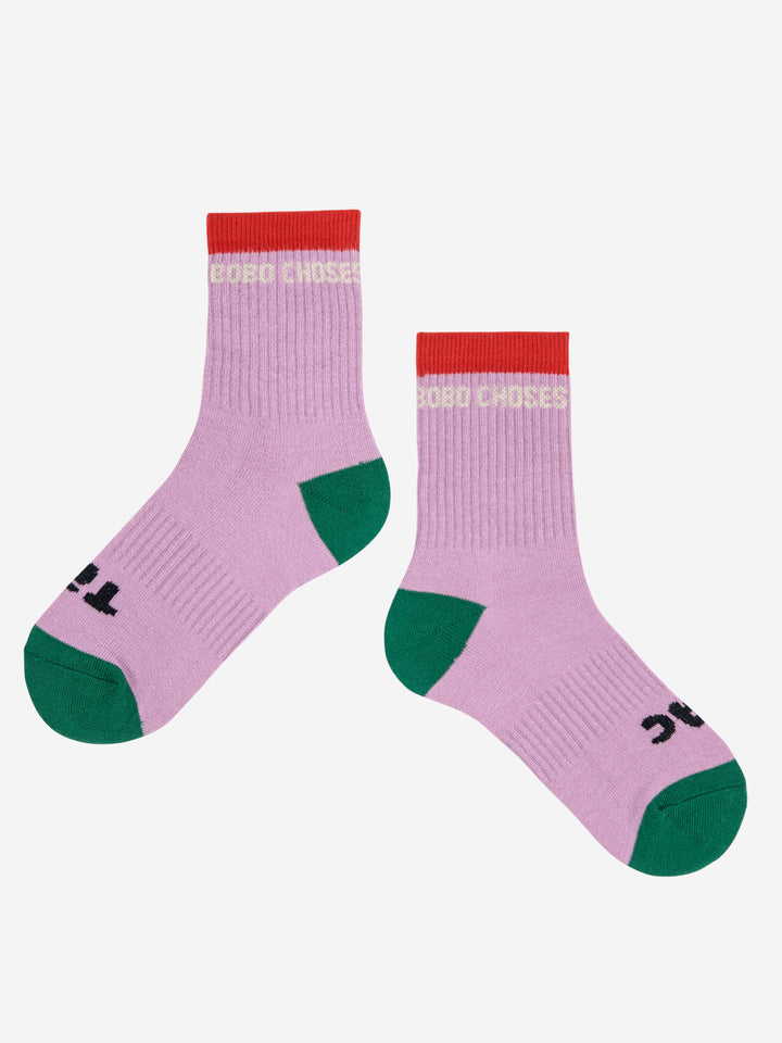 Tic Tac Toe short socks