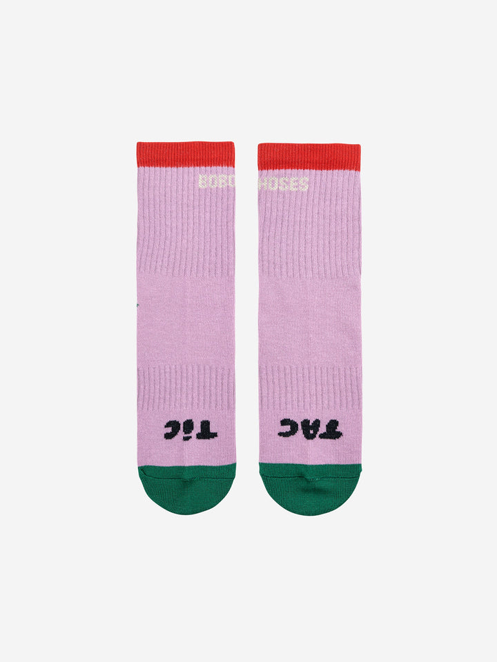 Tic Tac Toe short socks