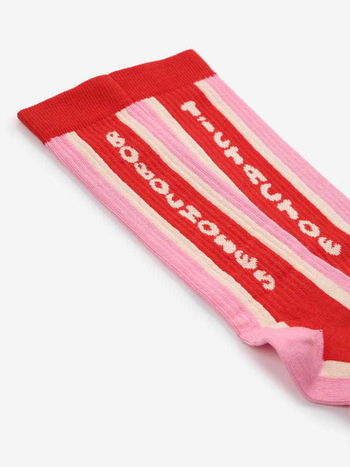 Tic Tac Toe extra long socks