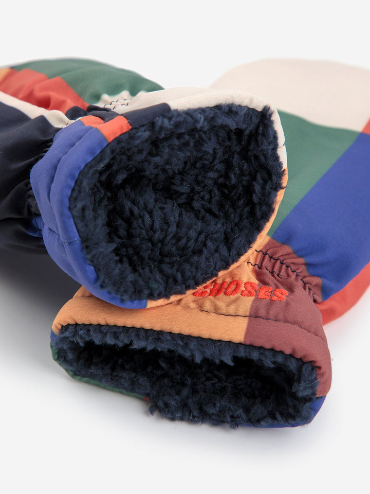 Multicolor Tiles mittens
