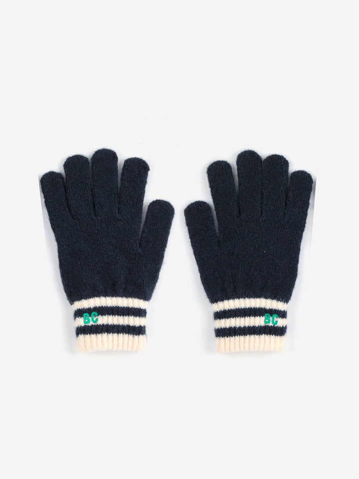 BC navy gloves