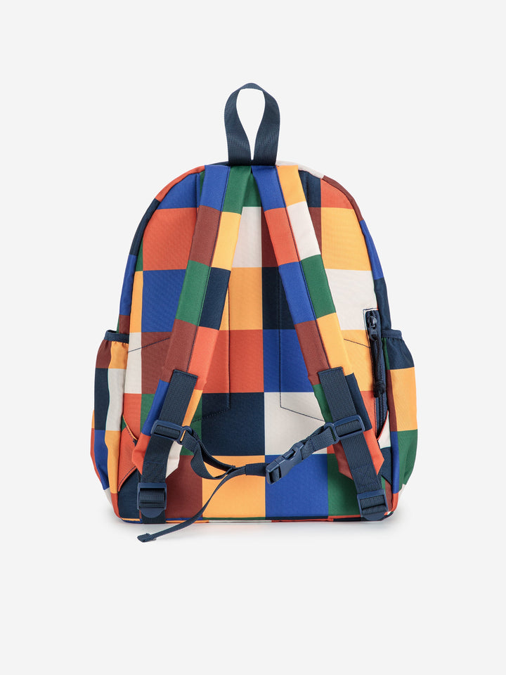 Multicolor Tiles school bag