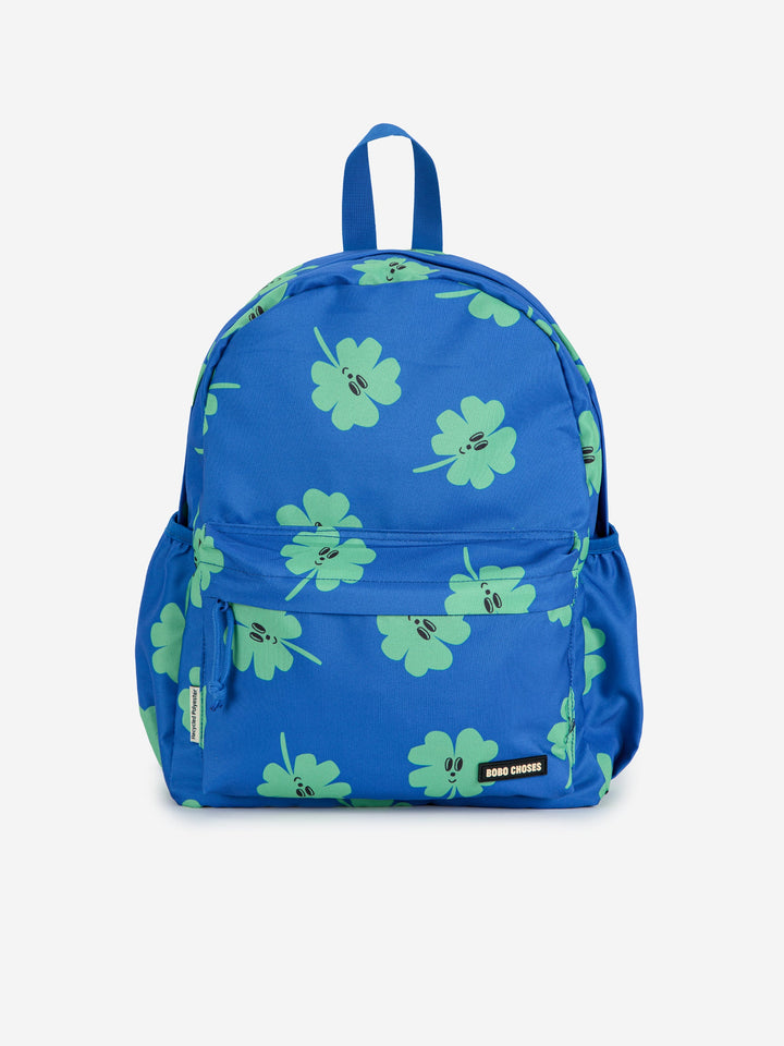 Clover all over school bag