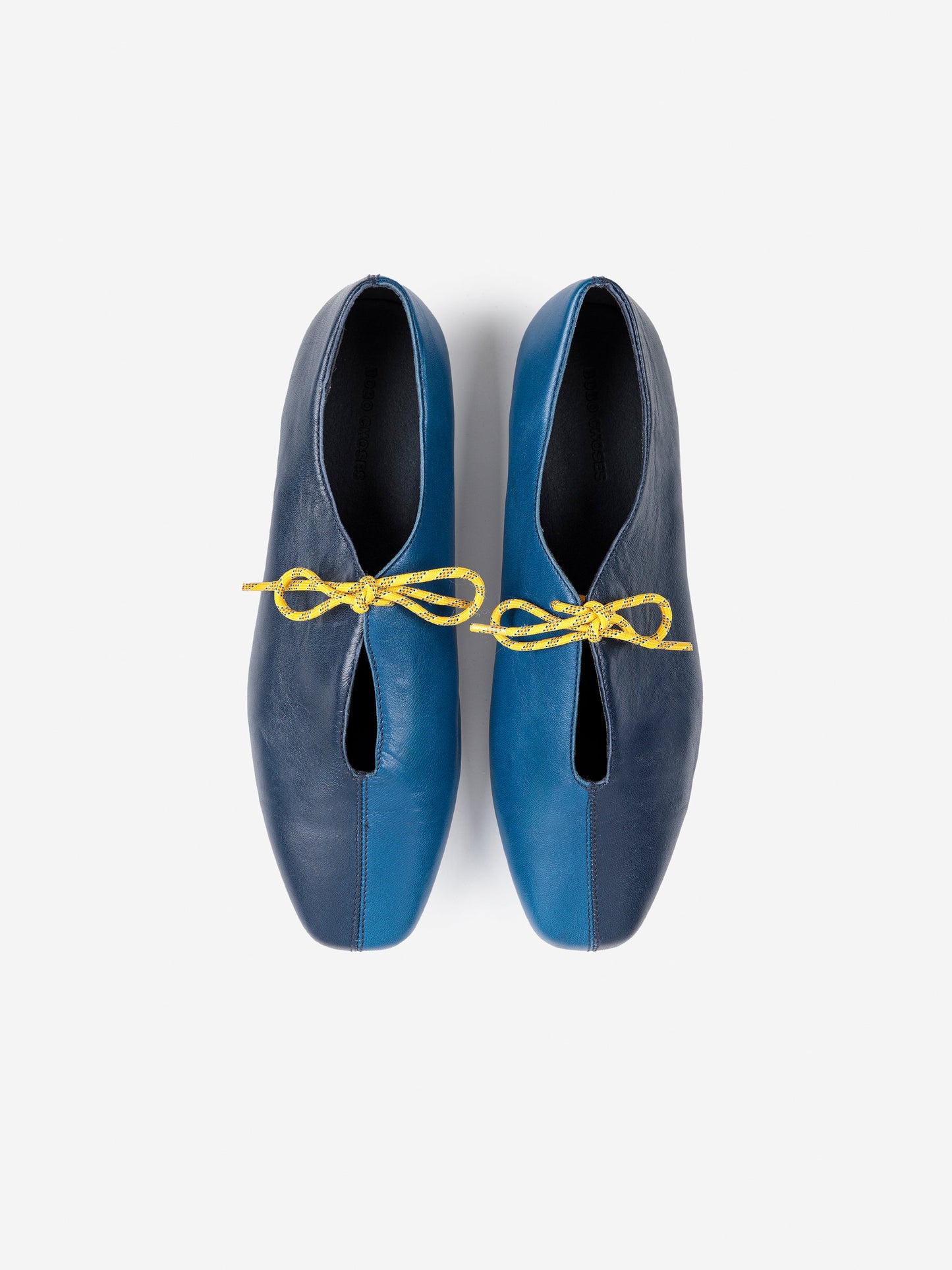 Color block ballet flats