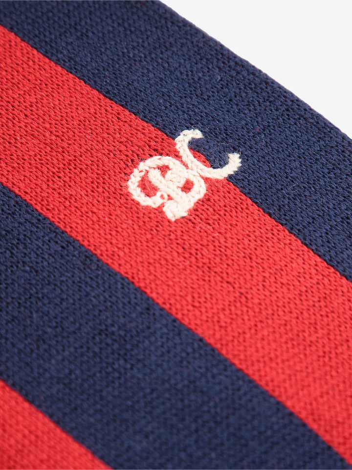 Striped knitted pants