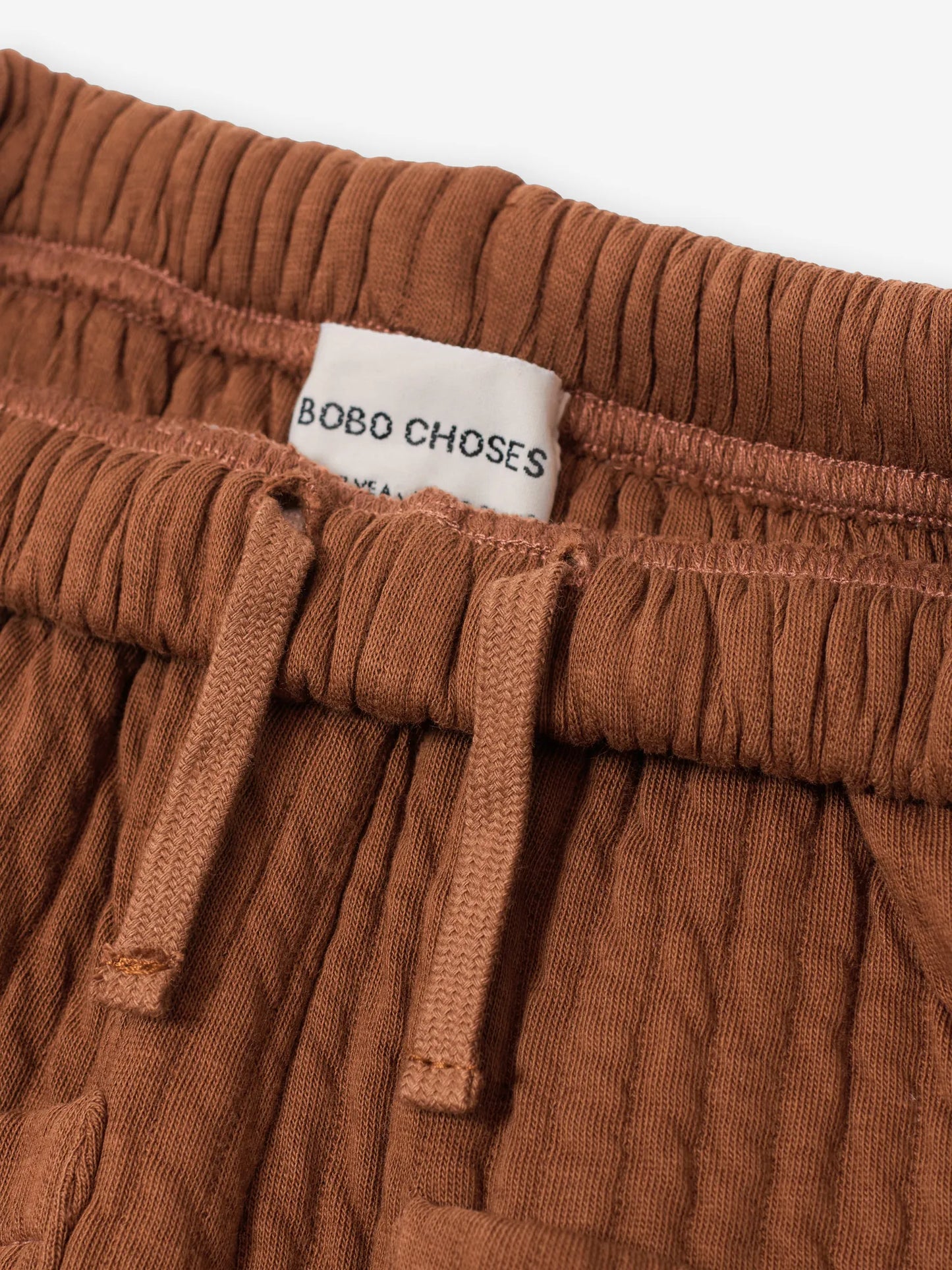 Quilted jogging pants