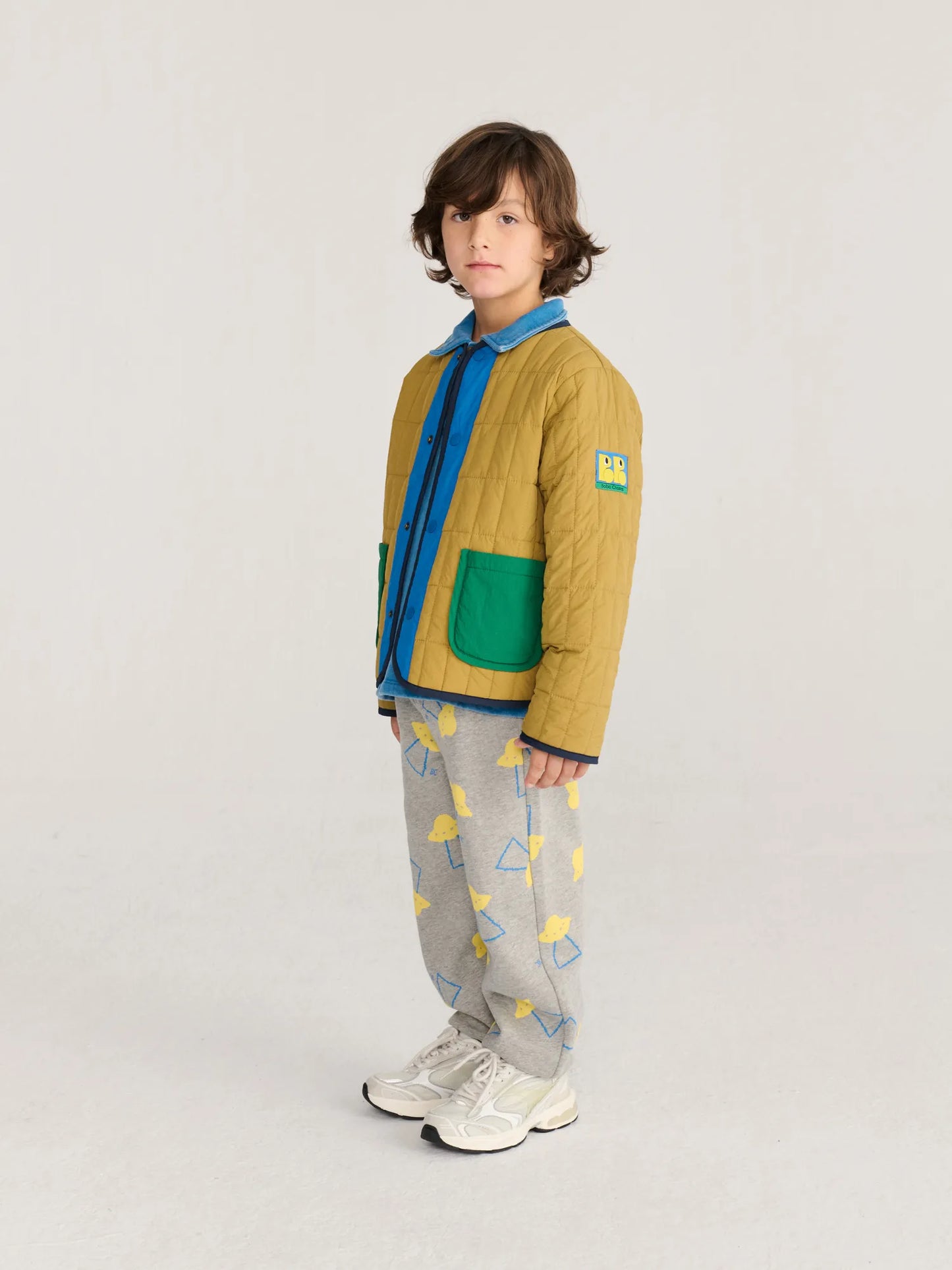 Booo Bo Choses Tag light padded khaki jacket
