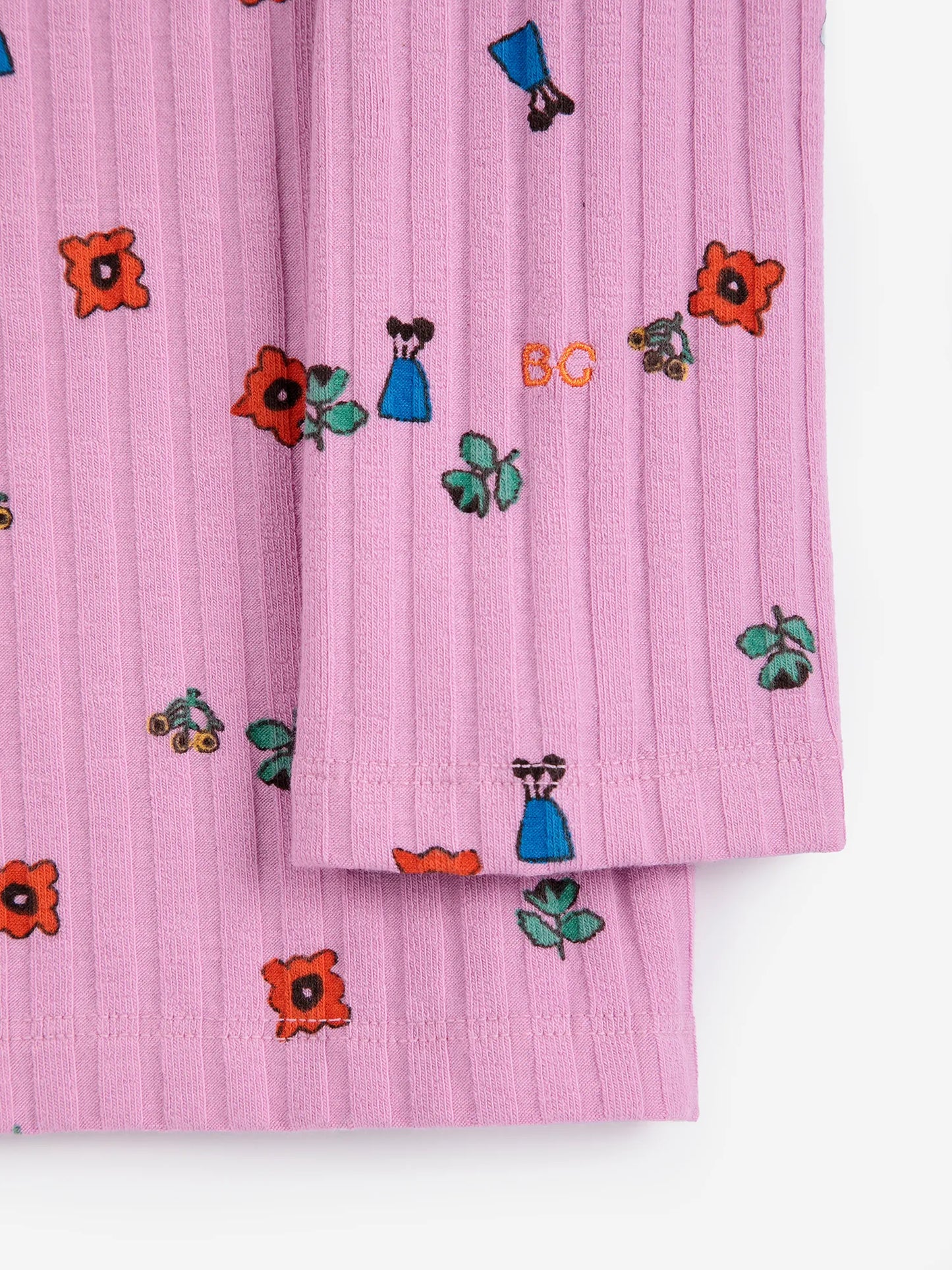 Blossom all over turtleneck T-shirt