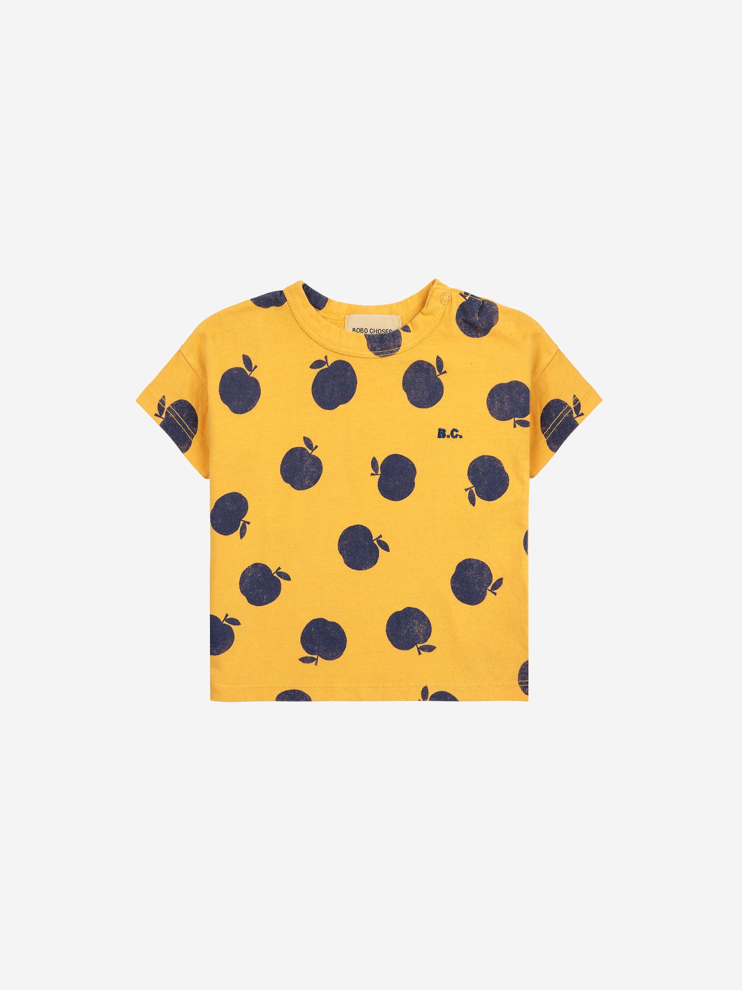 ベビーポマ柄イエローTシャツ