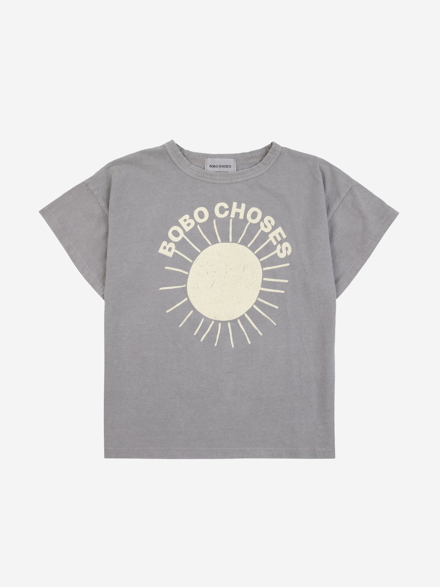 ボボショーズグレーTシャツ