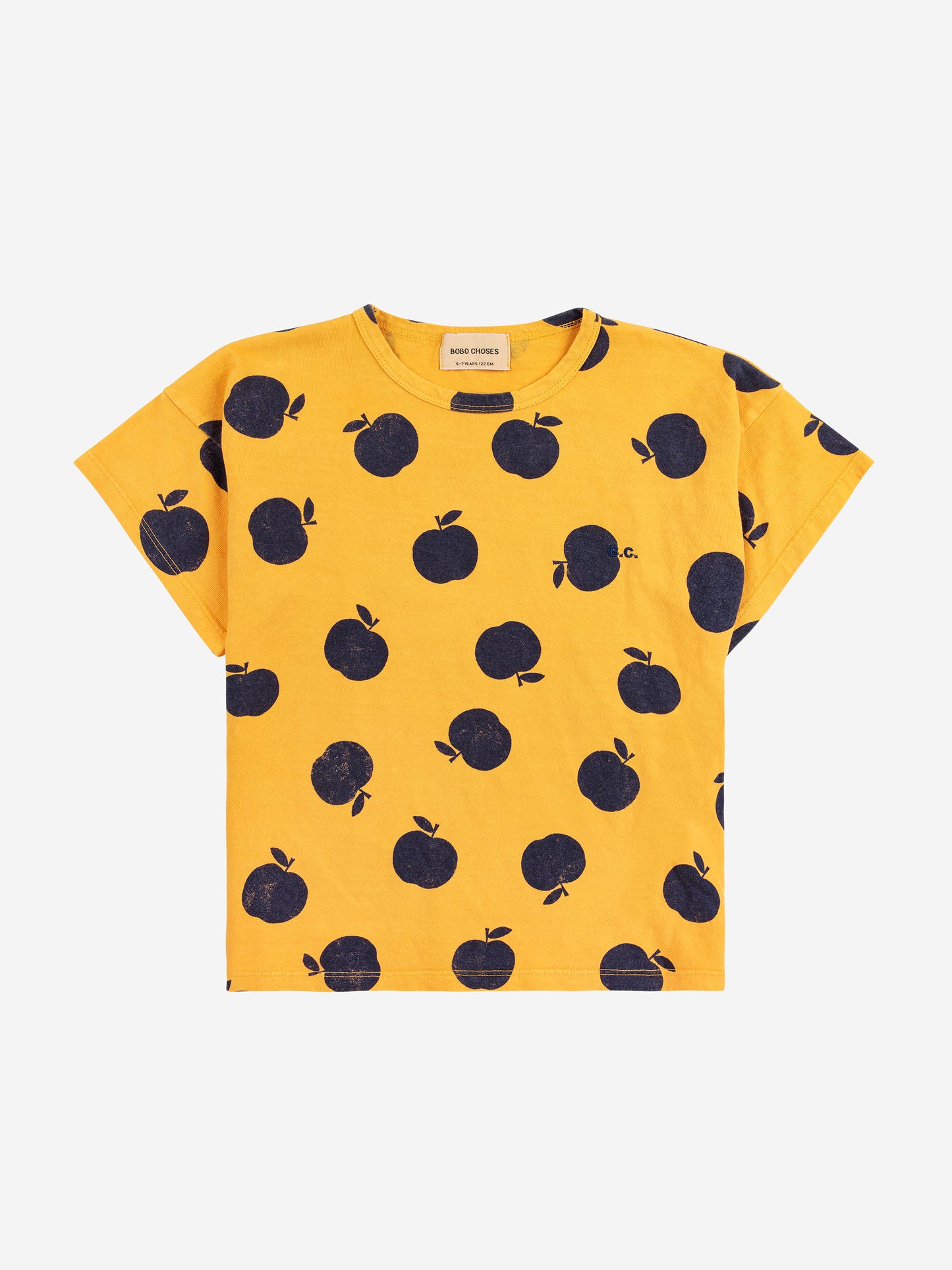 ポマ柄イエローTシャツ