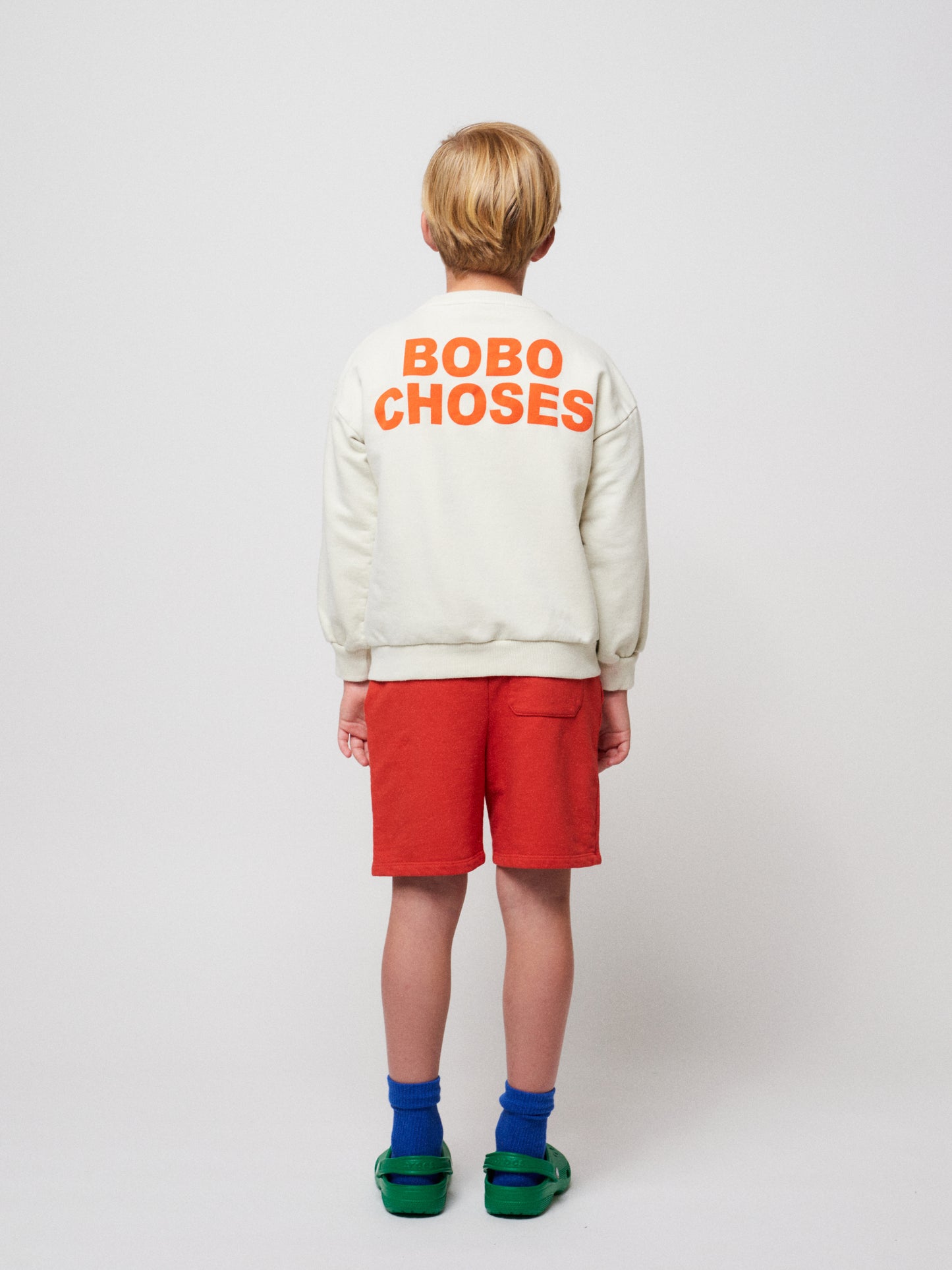 Poma Bobo Choses ecru sweatshirt