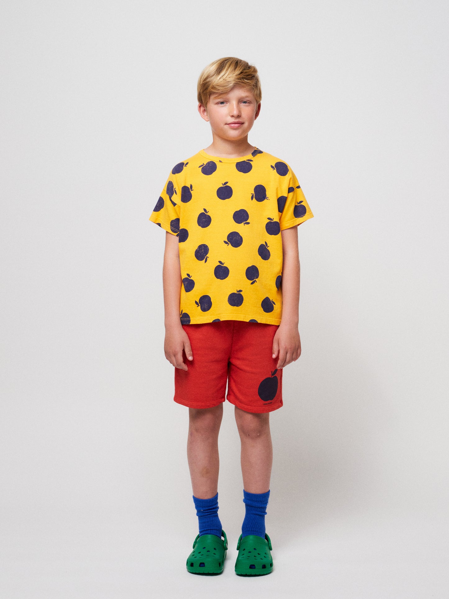 Poma red bermuda shorts