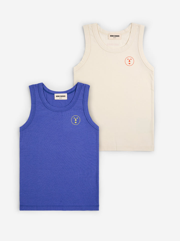 Have Fun Face tank top set