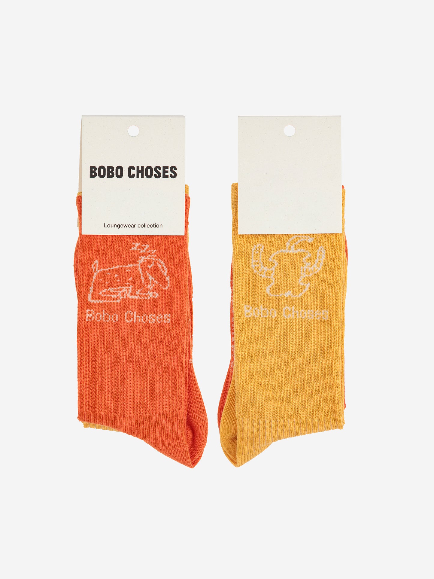 Happy Worm & Lazy Dog long socks pack