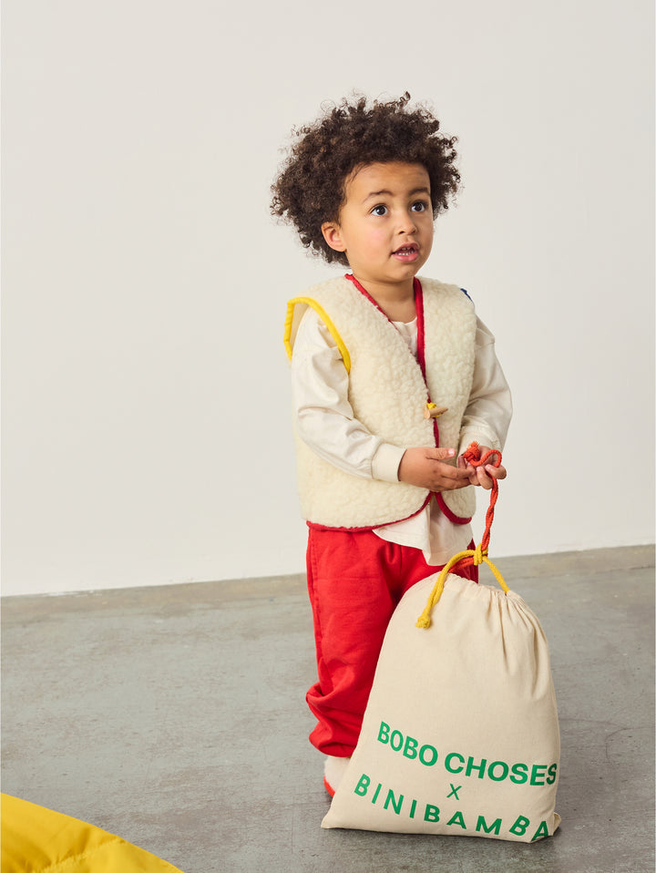 Bobo Choses x Binibamba snuggle vest