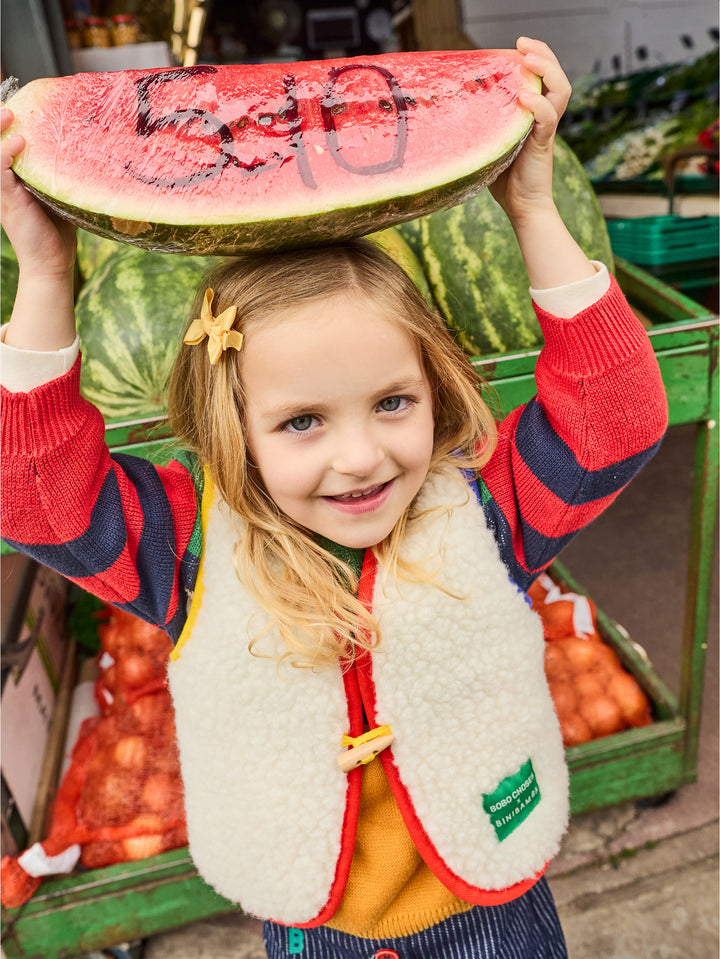 Bobo Choses x Binibamba snuggle vest