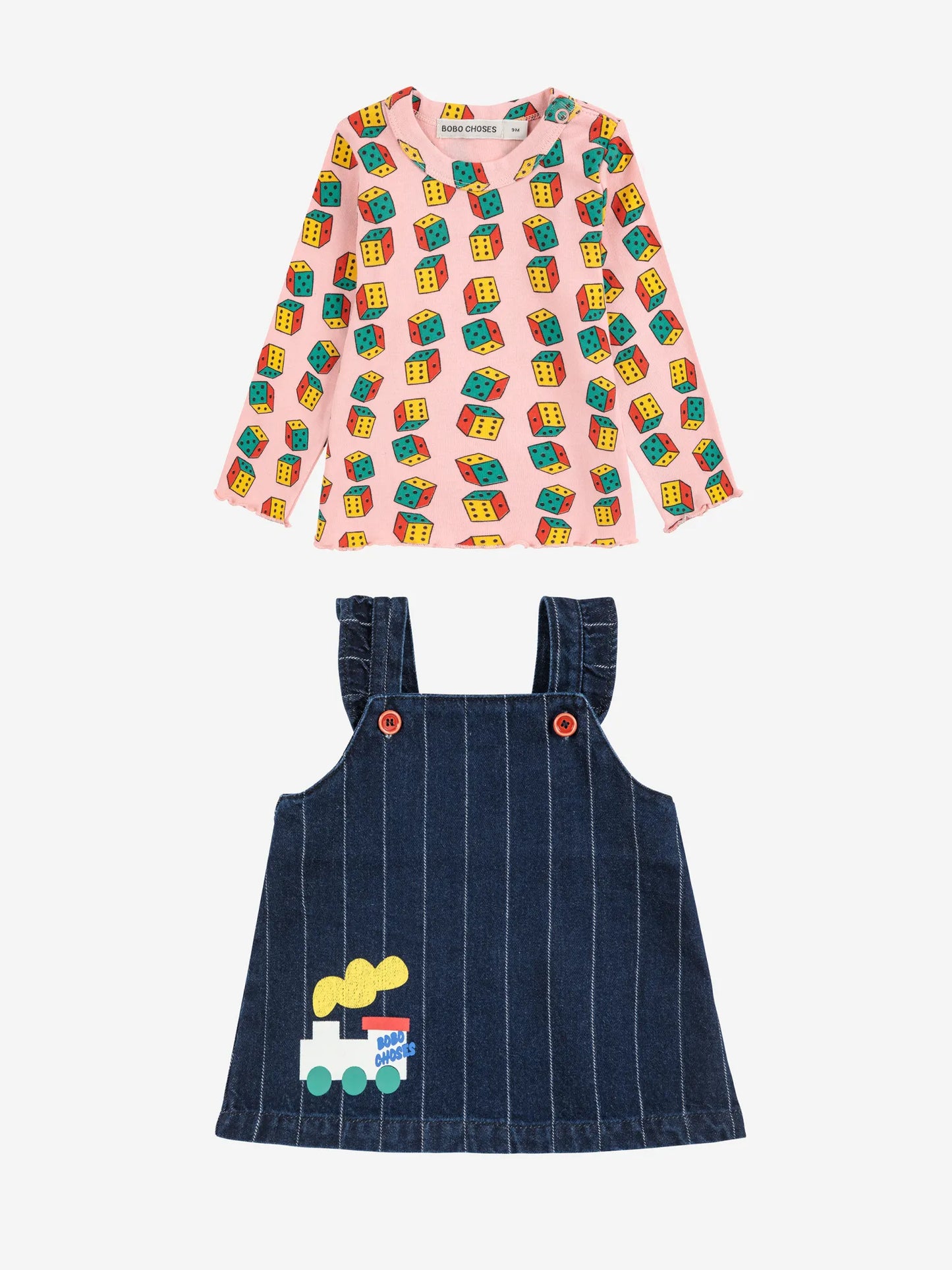 Bobo Choo Choo denim dress look