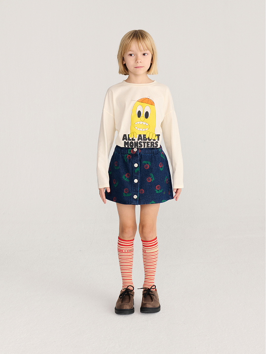 Bigtooth Lemon ecru T-shirt