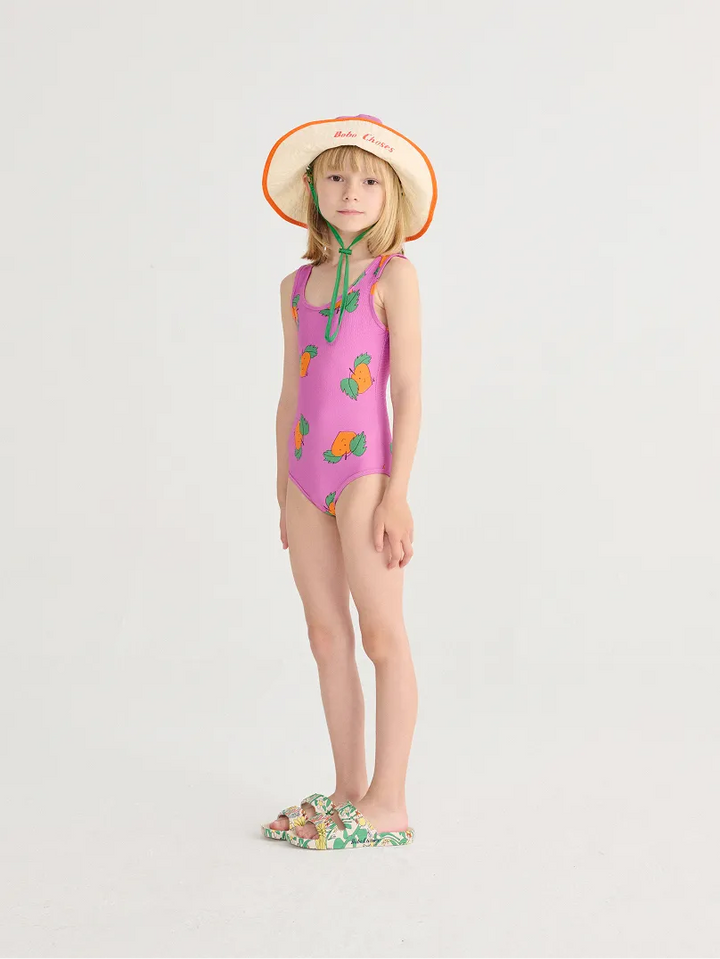 Tangerine all over swimsuit