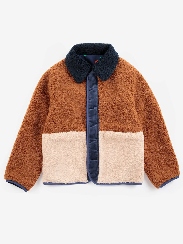 Stamp Bloom all over reversible jacket