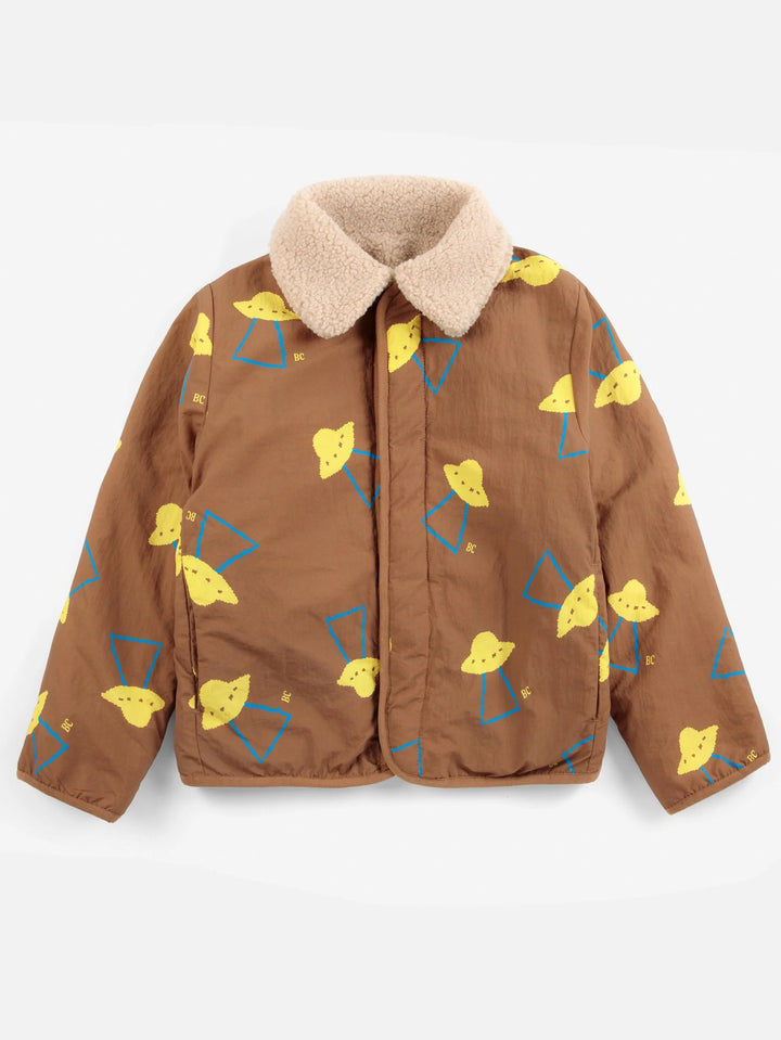 Pixel Abduction all over reversible jacket