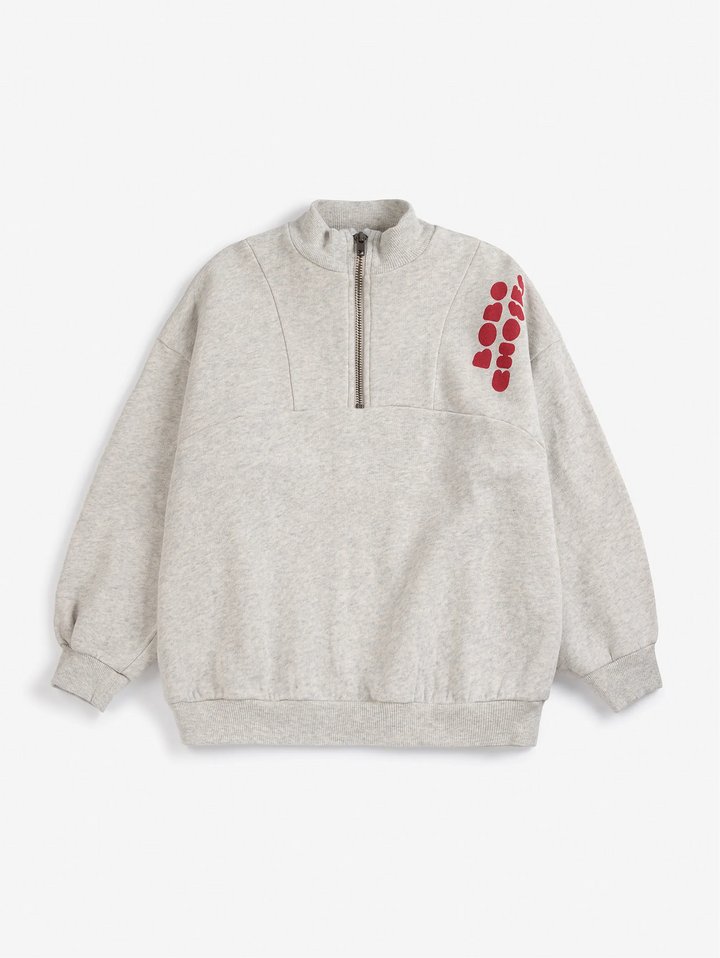 Bobo Choses Bolder ハーフジップスウェットシャツ