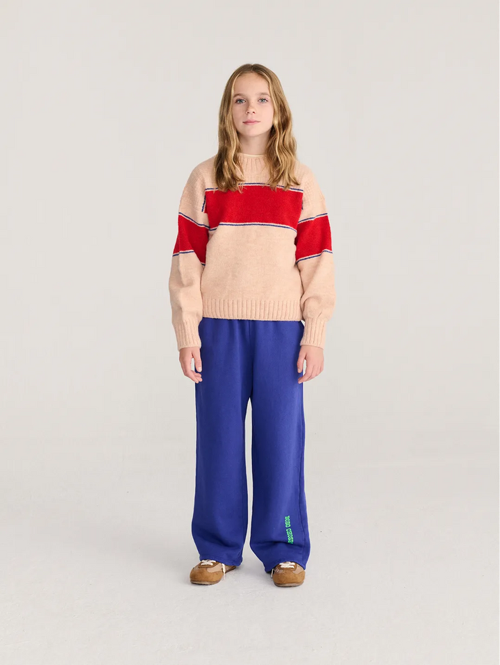 Stripes jacquard jumper