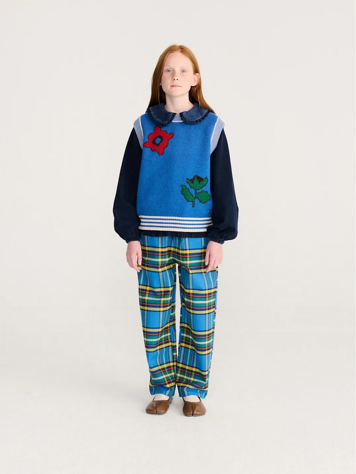 Blossom knitted vest