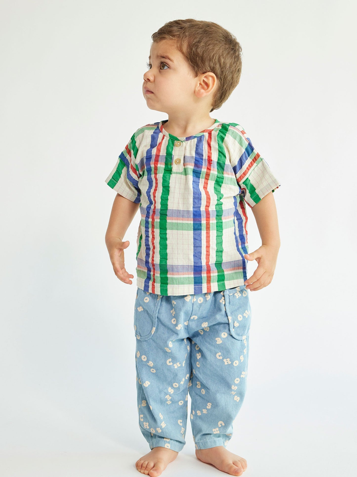 Bobo Choses Circle denim pants