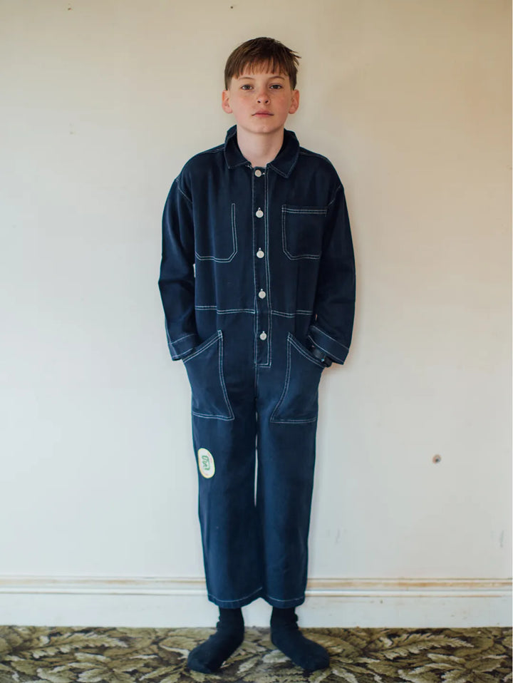 Snake woven overall