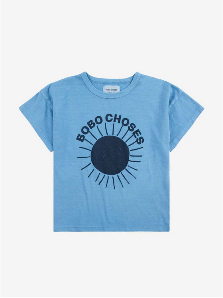 Bobo Choses Sun ターコイズ Tシャツ