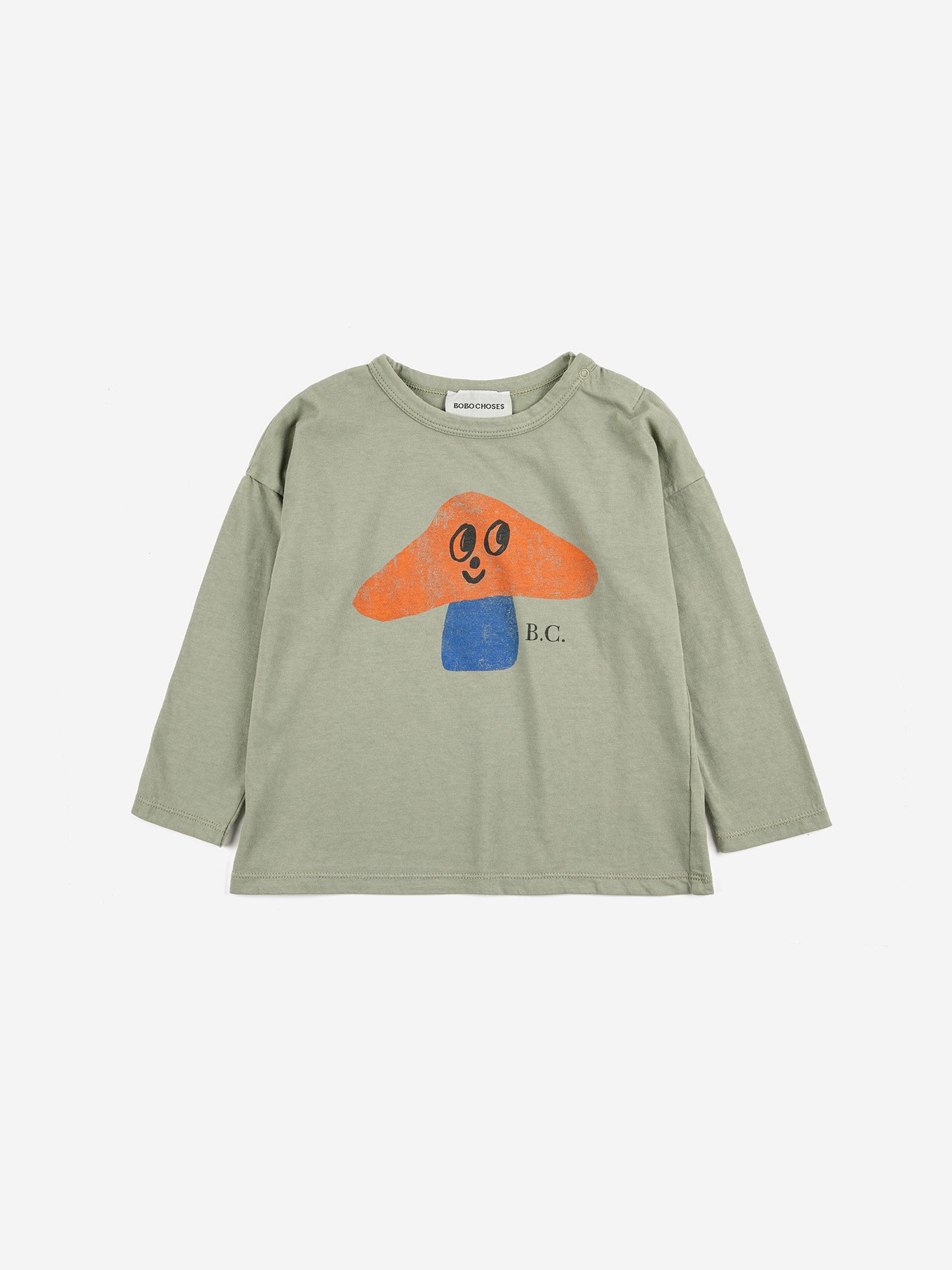 Baby Mr.Mushroom long sleeve T-shirt