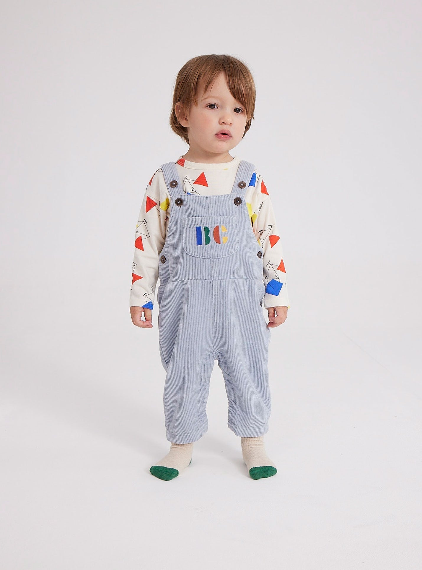 Baby Multicolor B.C corduroy dungaree