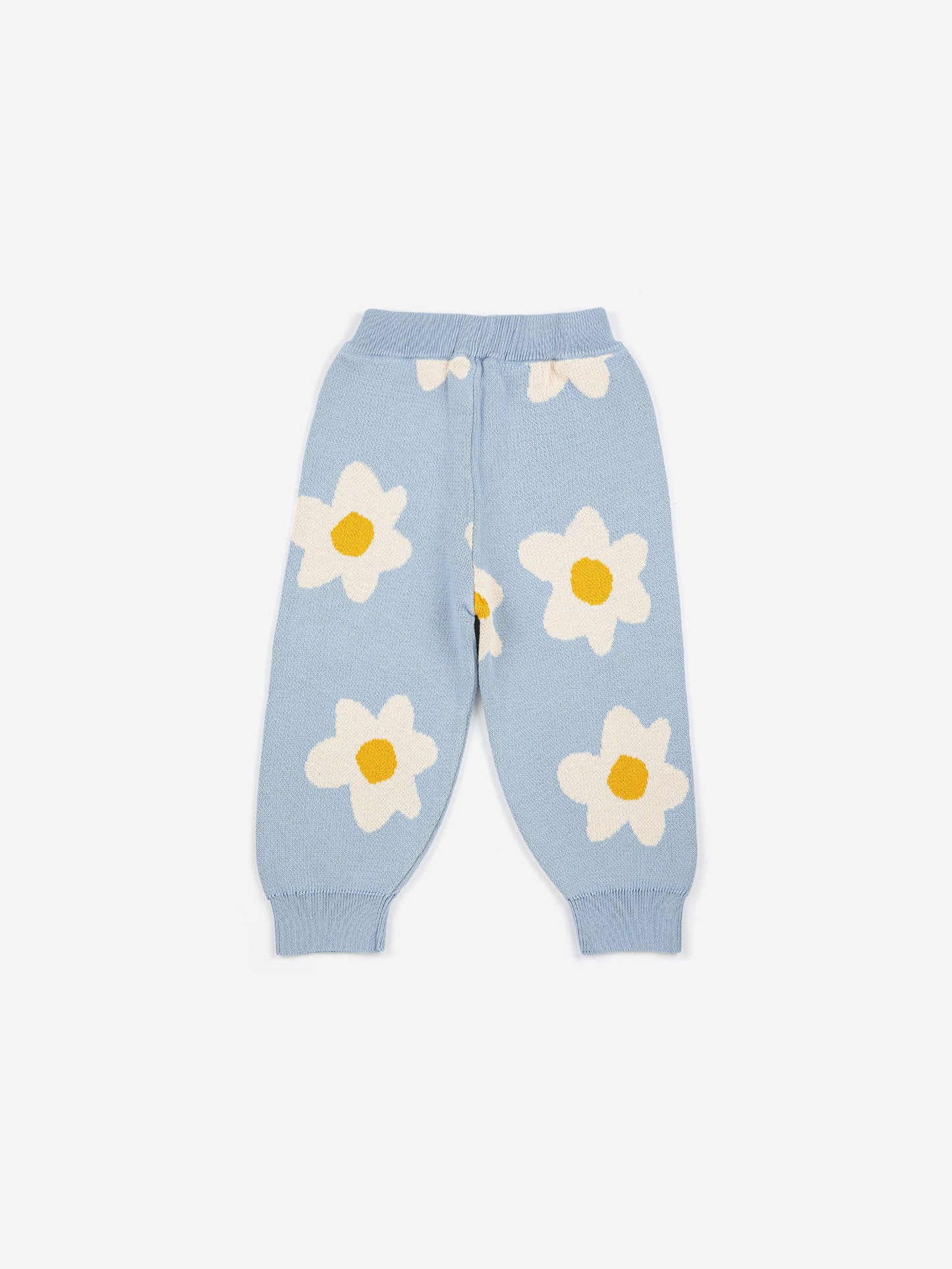 Baby Big Flower all over knitted pants