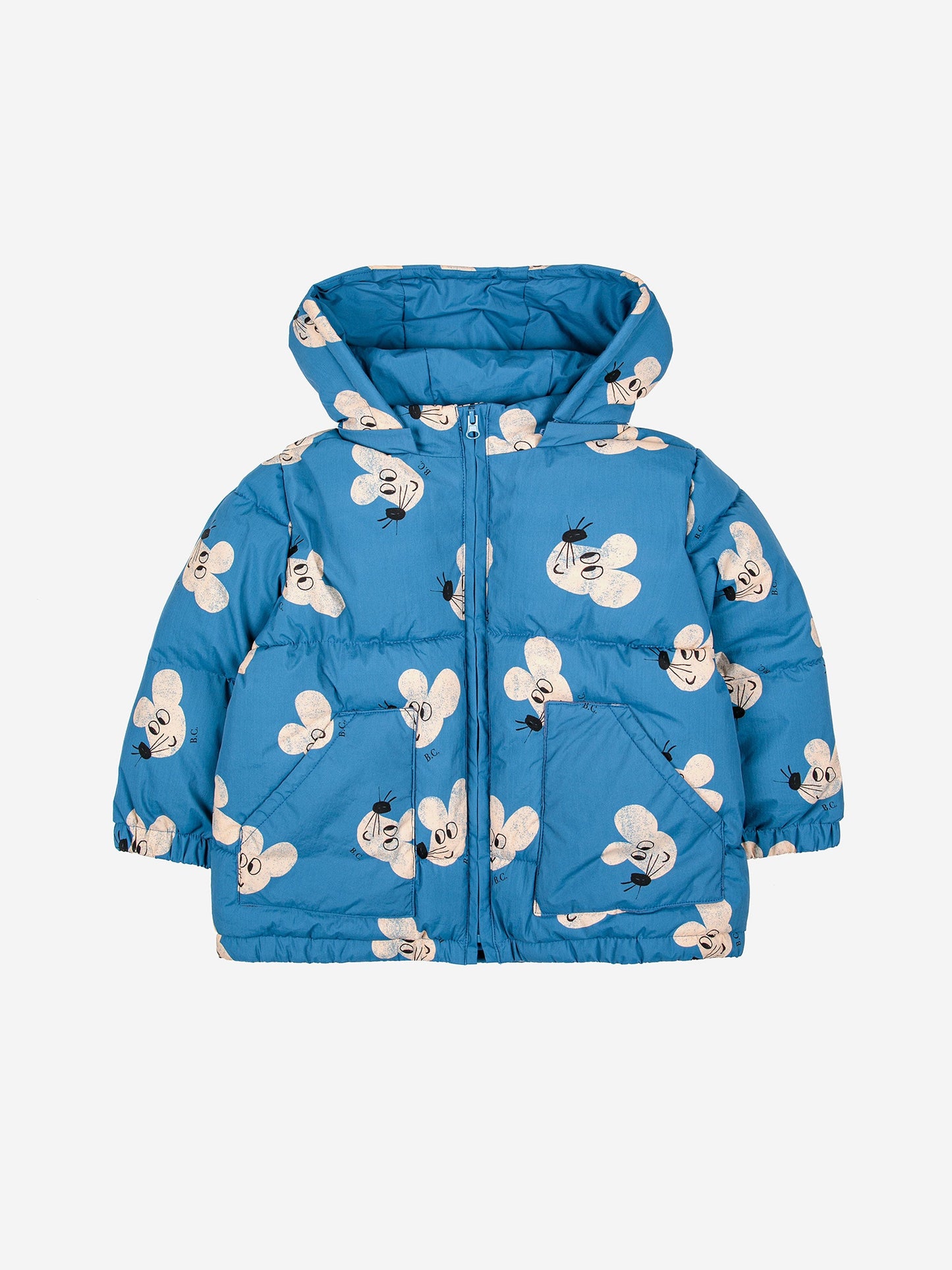 Mouse all over hooded anorak