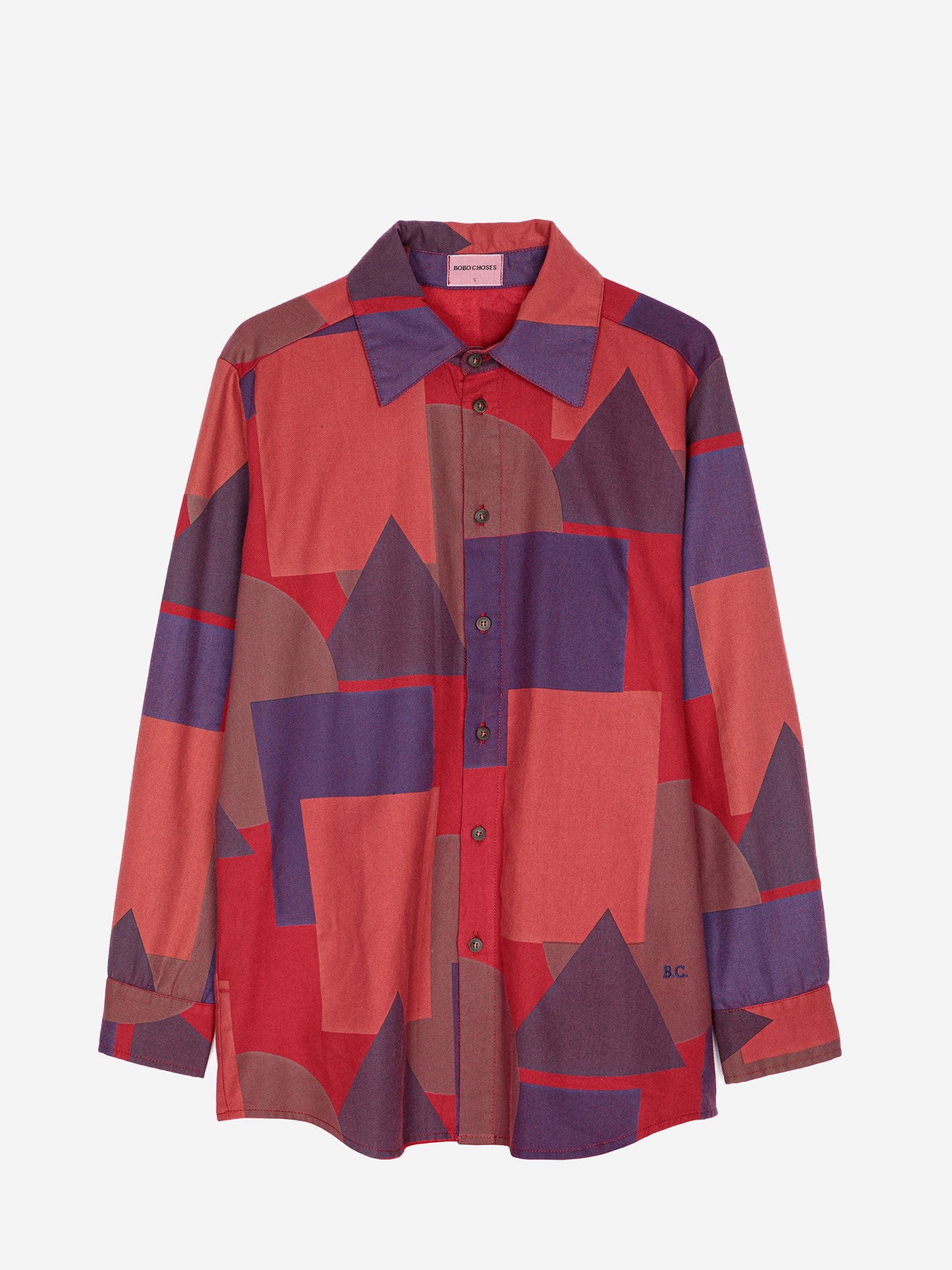 Geometric all over long shirt