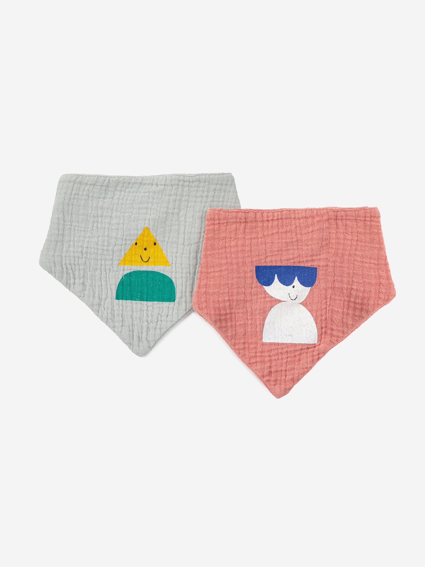 Funny Friends bib set