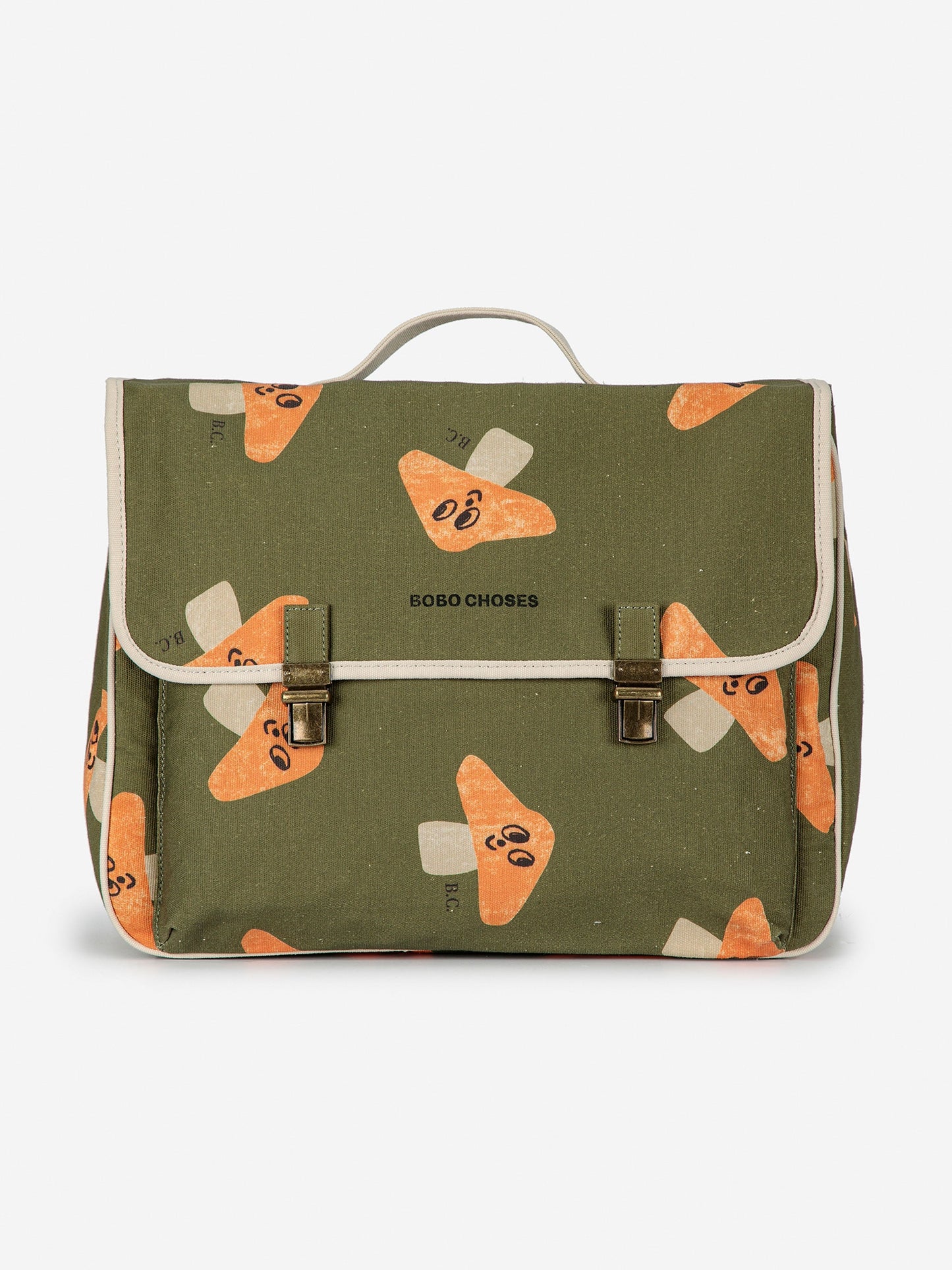 Mr Mushroom all over satchel