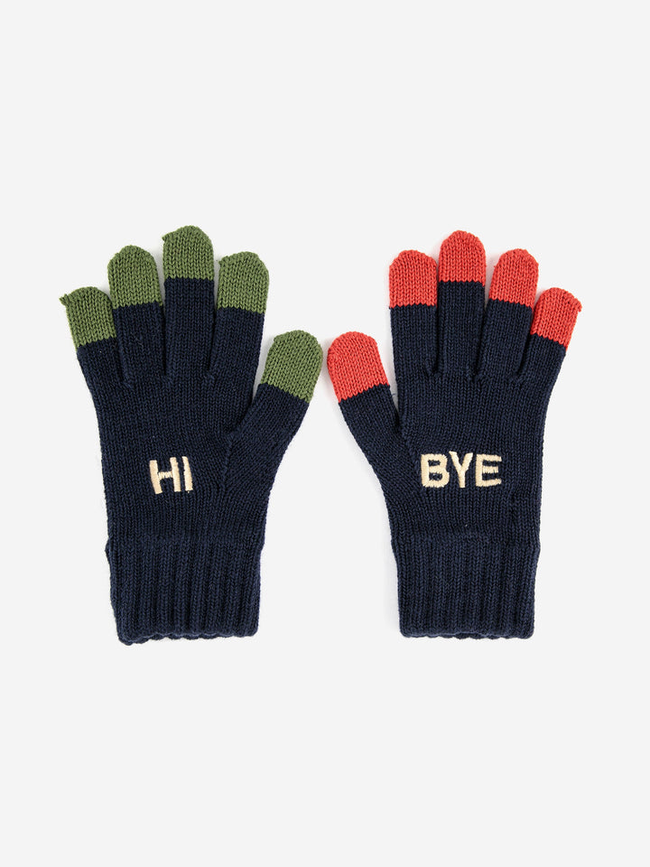 BC Colored Fingers knitted gloves