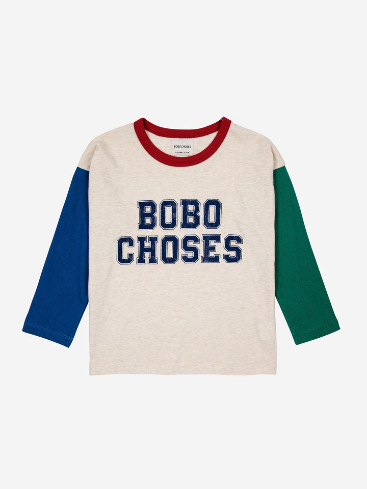 Bobo Choses Color Block long sleeve T-shirt